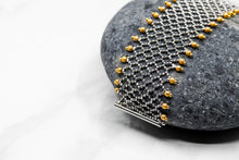 将图片加载到图库查看器,Italian Bracelet in Two-Tone Gold