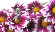 Load image into Gallery viewer, Dragonfly Diamond and Ruby Pendant and Pin Combination