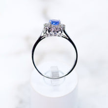 Load image into Gallery viewer, Tanzanite and Diamond Ring
