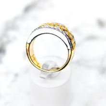 Load image into Gallery viewer, Designer Diamond Wide Band