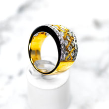 Load image into Gallery viewer, Designer Diamond Wide Band
