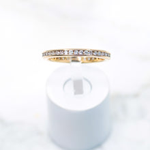 Load image into Gallery viewer, Diamond Channel Set Eternity Band