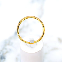 Carica l'immagine nel visualizzatore di Gallery, Gentleman's Burnished Diamond Band