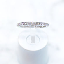 Load image into Gallery viewer, 14kt White Gold Diamond Eternity Band