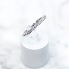Load image into Gallery viewer, 14kt White Gold Diamond Eternity Band