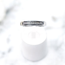Load image into Gallery viewer, Princess-cut Diamond Anniversary Band
