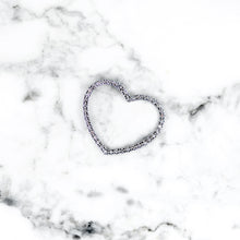 Load image into Gallery viewer, Diamond Floating Heart Pendant
