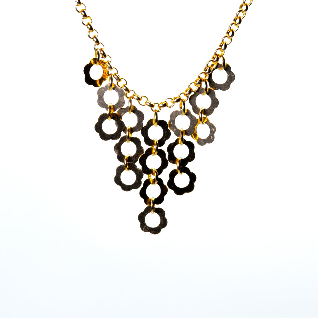Gold Chandelier Necklace