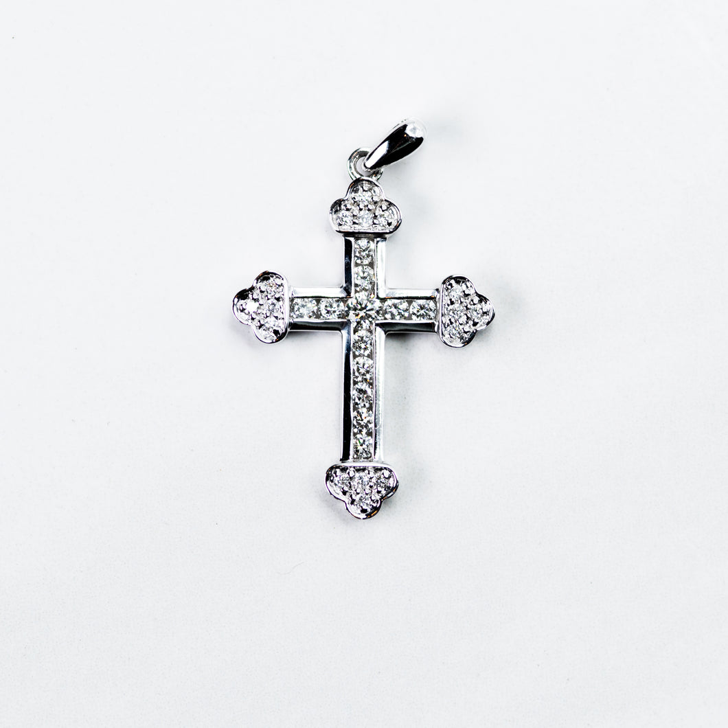Byzantine or Budded Diamond Cross