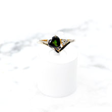 Load image into Gallery viewer, Heart Sapphire and Diamond Ring

