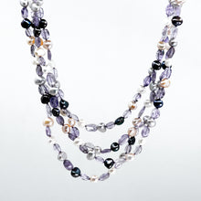 Lade das Bild in den Galerie-Viewer, Amethyst and Freshwater Pearl Necklace
