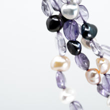 Lade das Bild in den Galerie-Viewer, Amethyst and Freshwater Pearl Necklace
